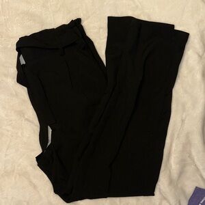 Ci Sono Women's Classic Black Straight Leg Pants